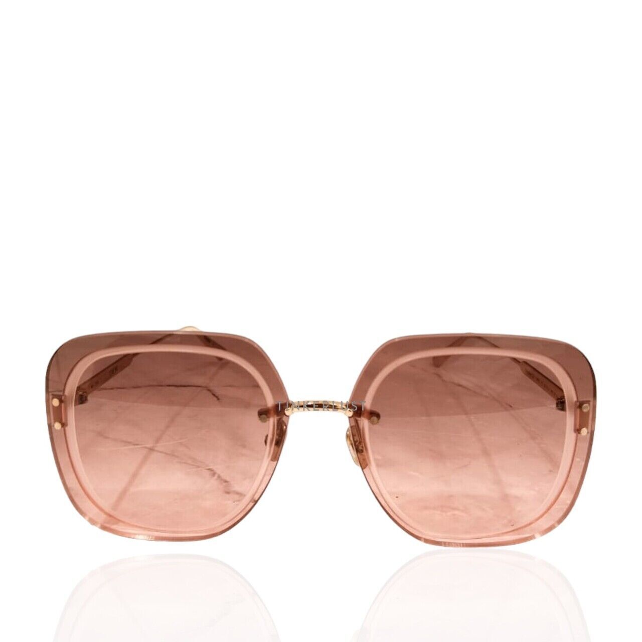 aksesoris kacamata Christian Dior Ultra Brown Square